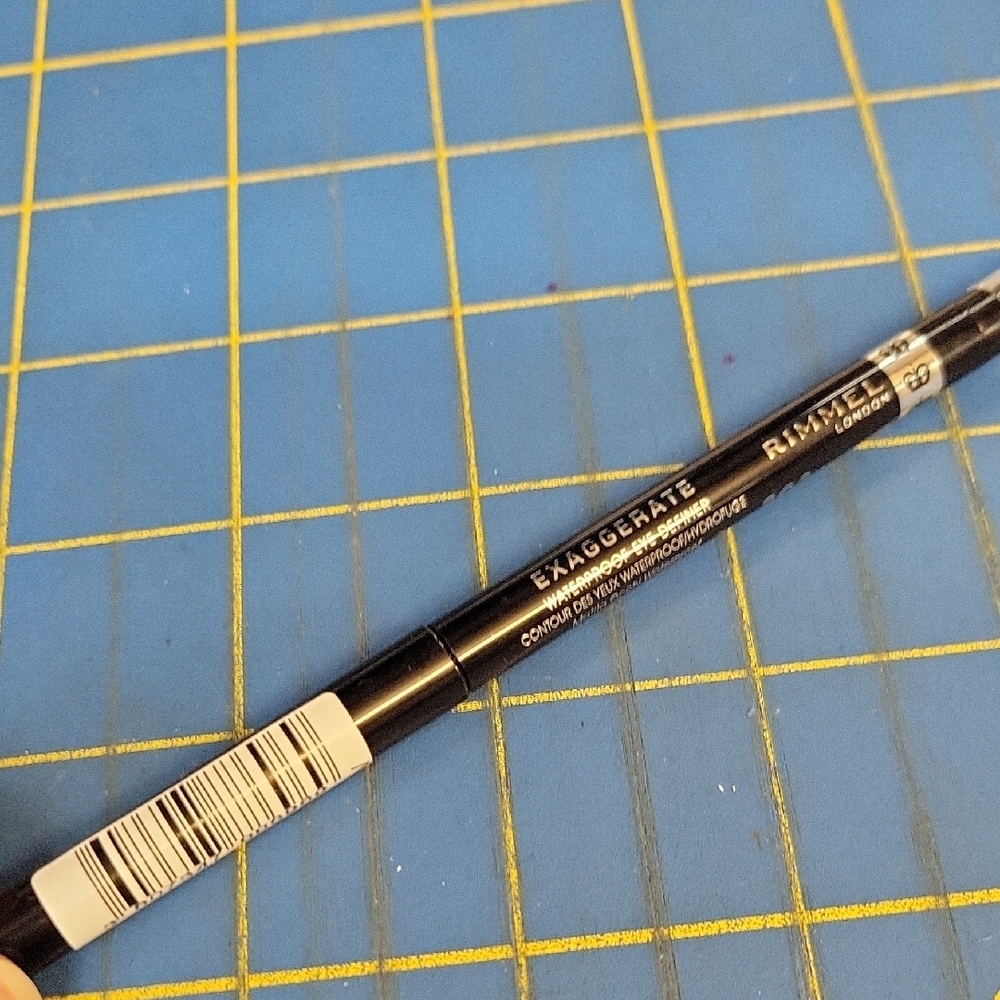 Rimmel Exaggerate Waterproof Eye Definer 262 Blackest Black 0.28g